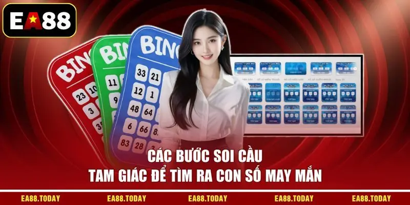 Các bước soi cầu tam giác để tìm ra con số may mắn