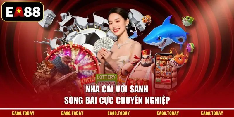 Nhà cái với sảnh sòng bài cực chuyên nghiệp
